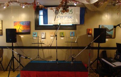 Scène de la soirée Open Mic <p>16</p>